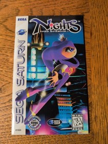 NIGHTS INTO DREAMS CONTROL PAD BUNDLE COMPLETE CIB Reg Card VGC Disc Sega Saturn
