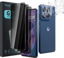 3PCS Privacy Screen Protector Camera Lens Protector for Motorola Moto G Stylus