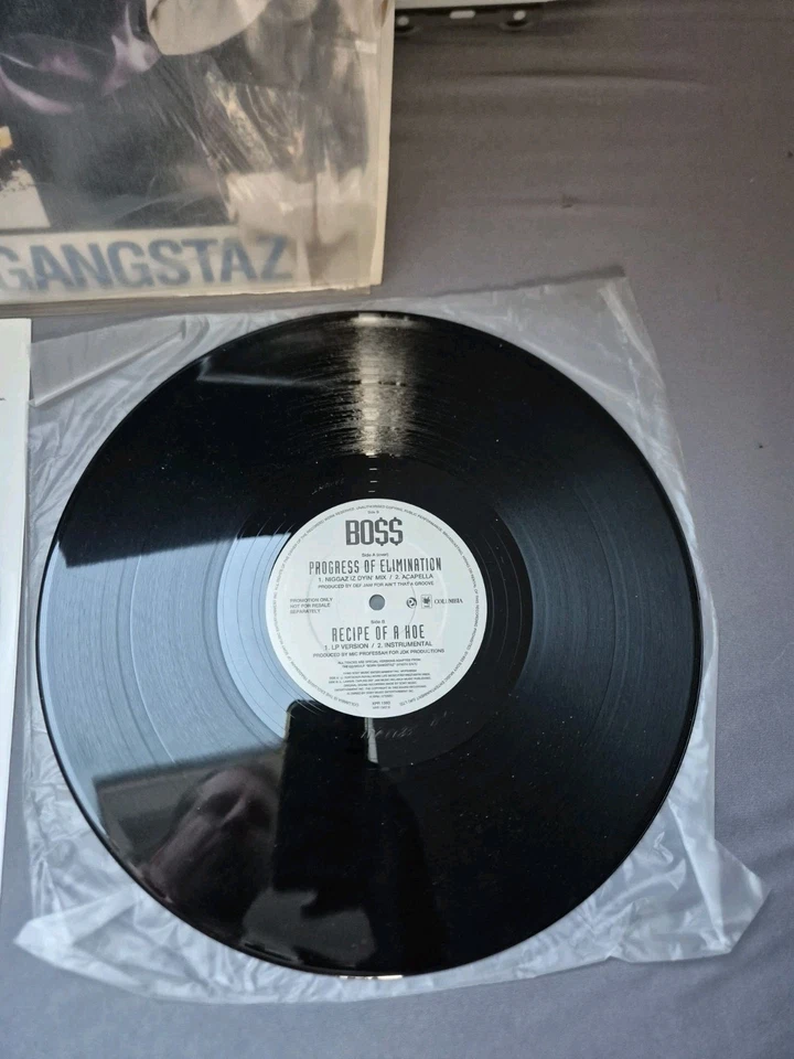 BOSS - Progress.. Recipe Of A Hoe 12" VINYL Promo Single 1993 Mobb Deep BO$$ - Bild 4 von 4