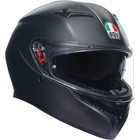AGV K3 Solid Matt Black Commuter Urban City Scooter Motorcycle Helmet E2206 M