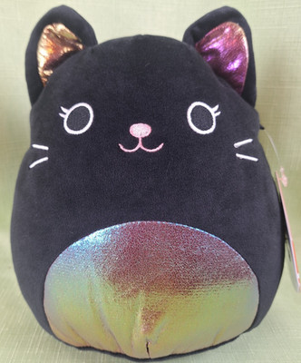 #1169 Squishmallow Exclusive 8  Kyra Black Cat Halloween NWT 2022