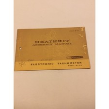 HEATHKIT ASSEMBLY MANUAL for ELECTRONIC TACHOMETER Model MI-31a