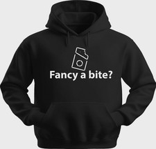 Funny Unisex Hoodie Hooded Sweatshirt Gildan Blend Fancy A Bite H0480