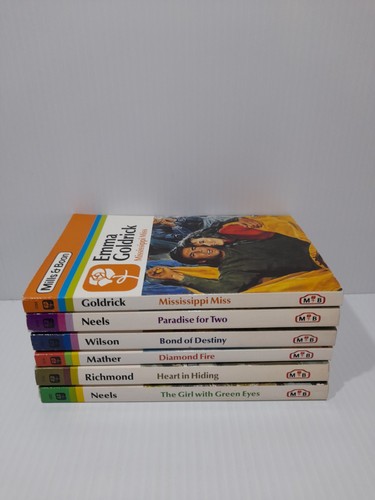6 x Vintage Mills & Boon Romance Books (Richmond, Mather, Neels) FREE POST! - Picture 2 of 6