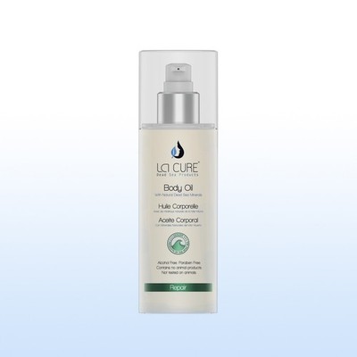 La Cure Dead Sea Massage Oil 190ml Almond Eucalyptus Body Stress Relief Relax