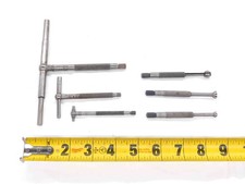6pcs. LOT OF ASSORTED STARRET TELESCOPING & SMALL HOLE GAGES MADE IN USA