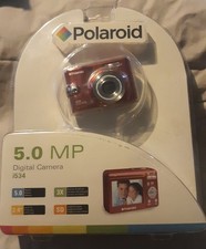 Polaroid i534 5.0 MP Digital Camera Metallic Red New