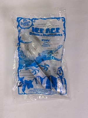 Ice Age Dawn of The Dinosaurs #7  Rudy   NIP McDonald's 2009