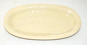 Hallmark 16 inch Oval Blessings Serving Platter - Excellent