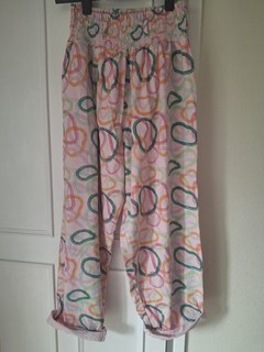 Lucy and Yak Alexa Trousers XL Cotton Elastic Waist