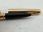 Rare Vintage Parker 45 Signet Rolled Gold Cap & Barrel Fountain Pen 14ct Nib