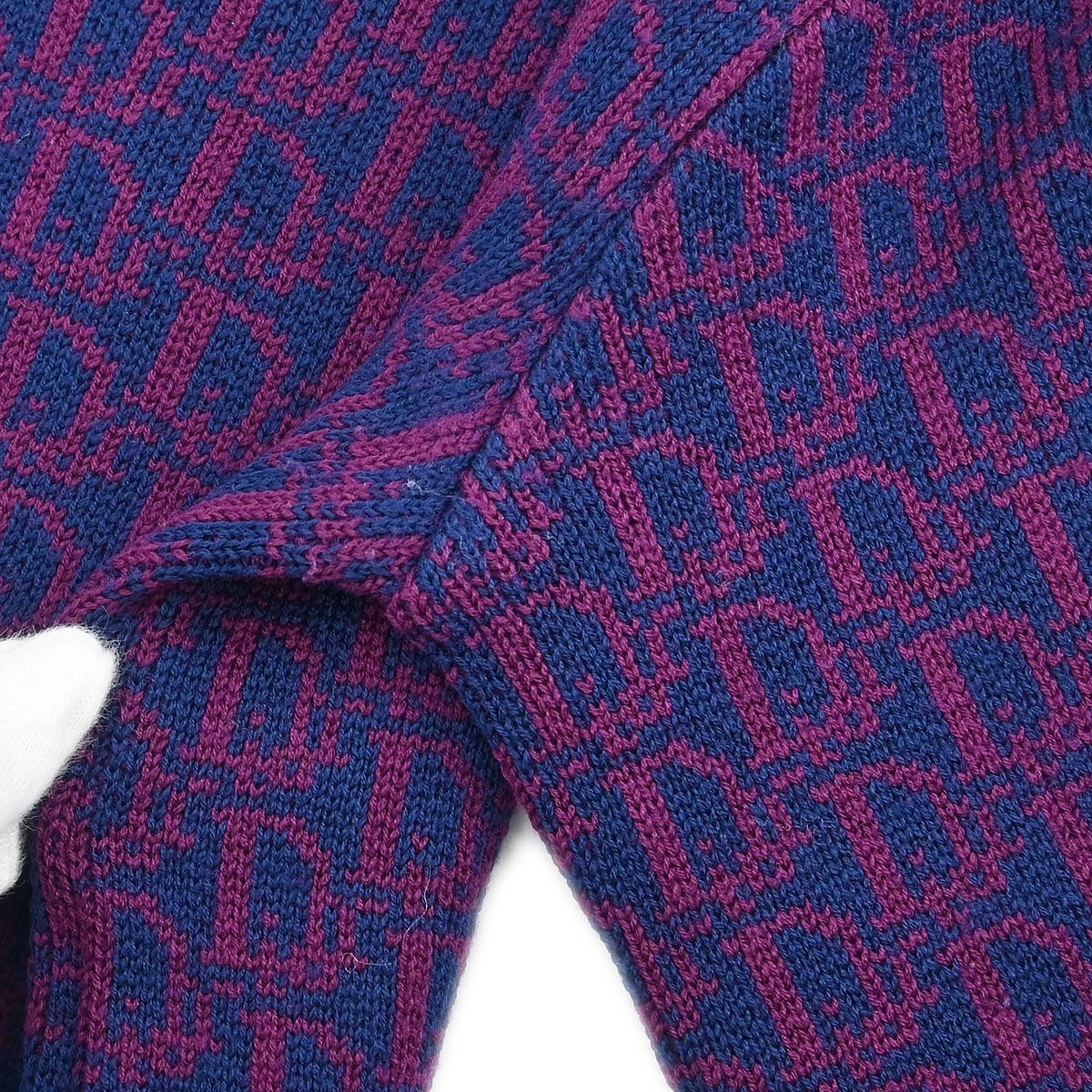 Christian Dior Trotter Sweater Navy Y-TK-03 #M 166001 | eBay