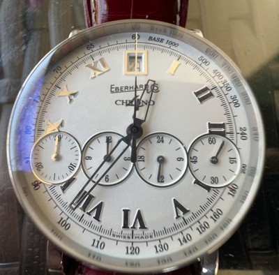 Eberhard & Co Chrono 4 30142 Chronograph Automatik Stahl