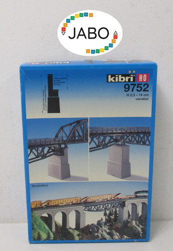 (RH/20) Kibri H0 kit 9752 pilar central puente universal NUEVO/EMBALAJE ORIGINAL | Zustand: Neu