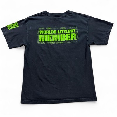 【deres】6way sleeve shirt D-Generation X DX Worlds Littlest Member WWE Black T-Shirt Youth