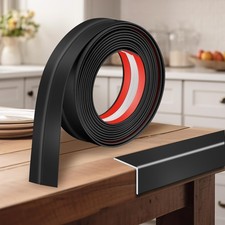 1.6 Inch x 20 Feet Wall Corner Protector Peel and Stick Corner Trim Molding S...