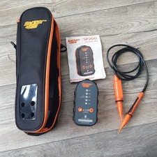 Socket and see SP200 Professional Proving Unit with VIP150 Test Lamps probes.