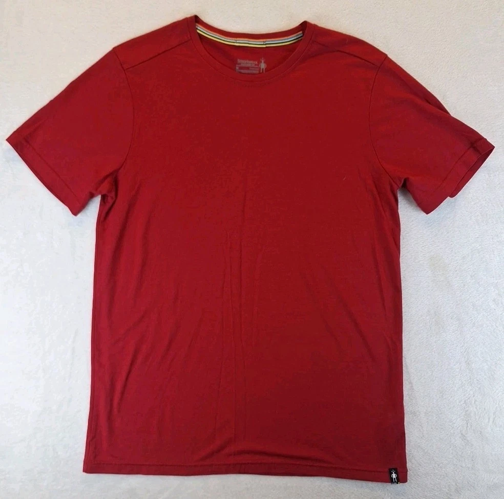 Smartwool Shirt Mens Med Red Merino 150 Short Sleeve Base Layer Tee Hiking
Opens in a new window or 