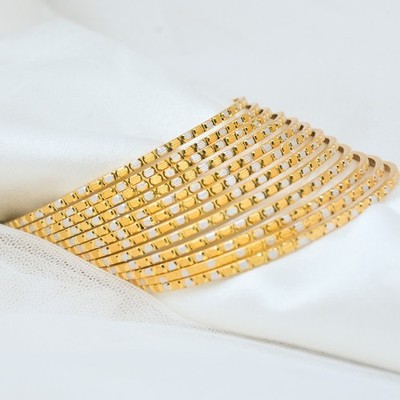 Anika Gold Plated Bangles