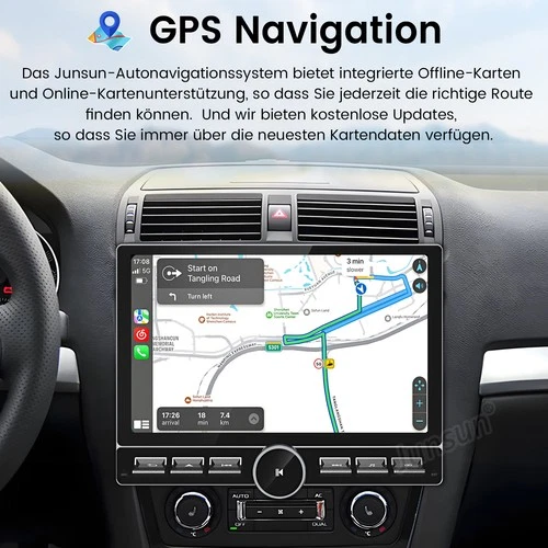Android 14 10.6'' Für Skoda Octavia 2 1Z3 1Z5 2004-2013 Autoradio GPS Navi WIFI - Bild 5 von 21
