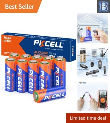 EnergyCircle Technology 12V Battery 10-Pack   Quality-Assured Performance