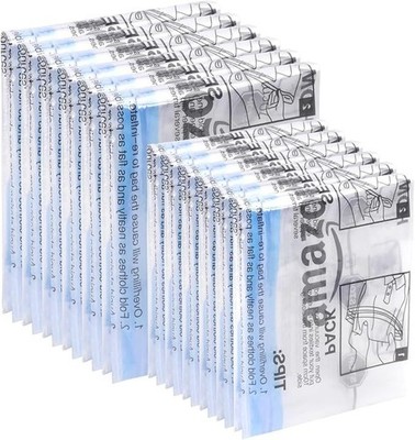 Amazon Basics Roll-Up Reise Aufbewahrungstaschen, Reißverschluss, 12 Stück, 2er Pack mit 6 (klein,
