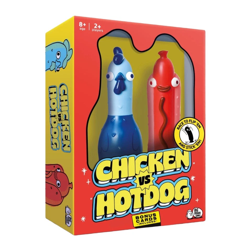 Big Potato Chicken Vs Hotdog – Hilarious Flip Challenge Party Game for Families - Image 4 of 4