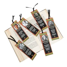 Fun Express Black History Month Bkmark Asst - 24 Pieces - Educational and Learni
