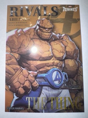 The Thing MR-Z-37 (Hero Debut) - Cardfun Marvel Rivals Eternal Glory (NM)