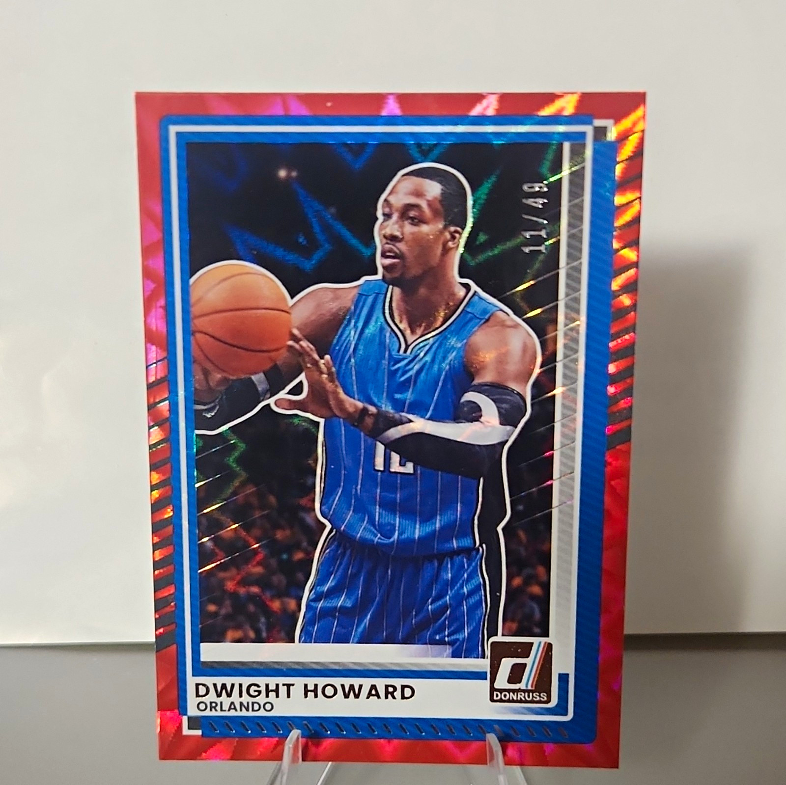 Panini Donruss 2025-26 Dwight Howard #120 Red Parallel /49 Orlando Magic