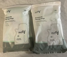 Motif Medical Breastmilk Storage Bags 8 oz 100 Count BPA Free Lot Of 2 200 Bags