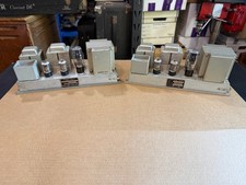 Pair Northern Western Electric R4045C MONOBLOCK Mono 6L6 tube Amplifiers
