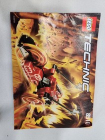 LEGO 8510: TECHNIC - RoboRiders - LAVA [2000] 100% Complete ***