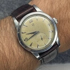 BEAUTIFUL OMEGA SEAMASTER AUTOMATIC BUMPER CALIBER 342 REF 2576-8 SWISS 1950