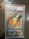 PSA 9 Eevee & Snorlax GX SM169 Sm Holo