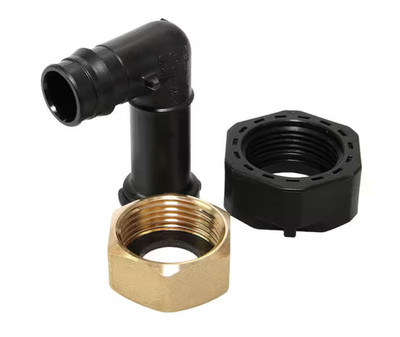 Uponor ProPEX 3/4'' PEX-A Expansion Barb x 1'' Elbow Water Meter Fitting