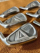 Pro Gear iD nabla BLACK FORGED / PRGR Nabla Black Iron Heads only 5-PW 6 pcs