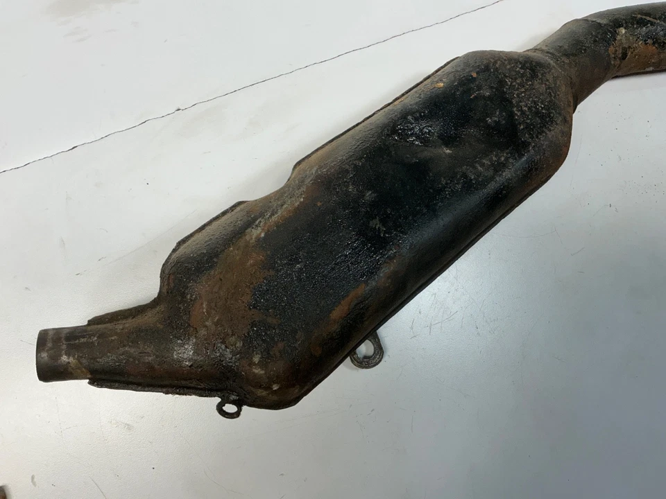 Bultaco Alpina JM 350 Exhaust Header Muffler System - Image 2 of 4