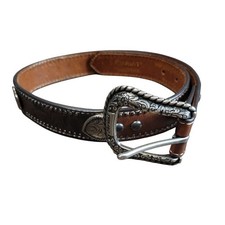 Ariat Heart Medallion Girls Belt Heart Conchos Embossed Western Cowgirl Size 24