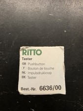 Ritto Taster 6636/00 6637 Neu, Ovp