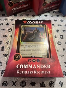 mtg ruthless regiment card list Amazon.com: Magic: The Gathering Ruthless Regiment Ikoria Commander Deck |  100 Card Deck main image 1