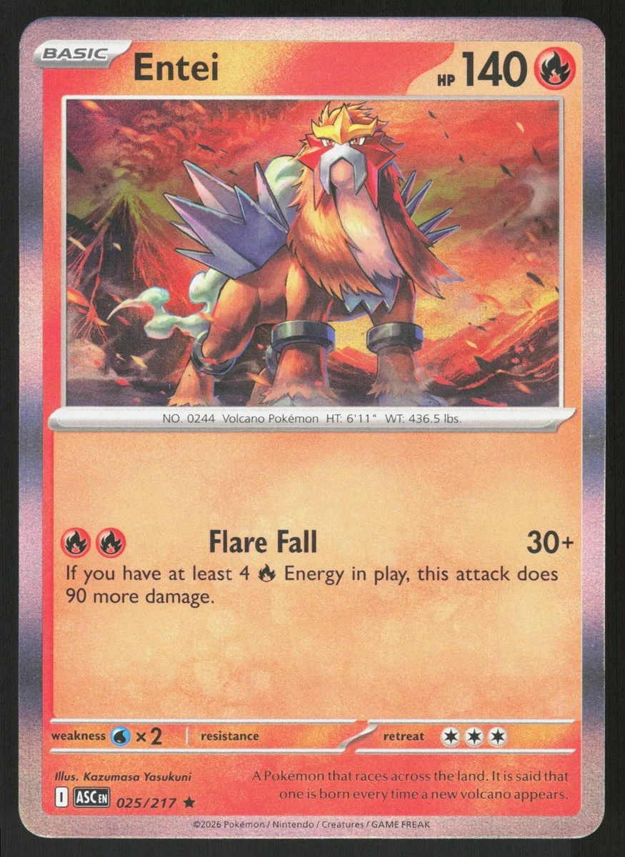 Entei Holo Pokmon TCG Individual Collectible Card Game Cards for sale - eBay Entei Holo Pokmon TCG Individual Collectible Card Game Cards for sale - eBay