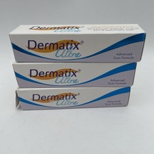 3 Tubes 30 Grams of Dermatix Ultra Advanced Scar Formula Advanced Silicone Gel