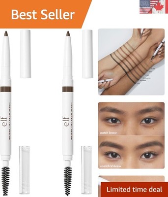 Dual-Ended Precision Brow Pencils for Natural Brows, 2-Pack  & Cruelty-Free
