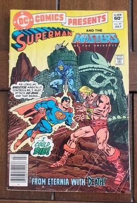 1982 DC Comics Presents #47 Superman And The Masters Of The Universe 1st He-man