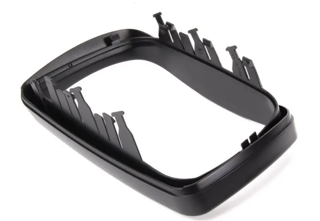 BMW Genuine Left NS Wing Mirror Support Ring Gloss Black E53 X5  