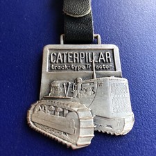 vintage antique pocket watch fob CAT D-7 High Stack Fob Cat-15