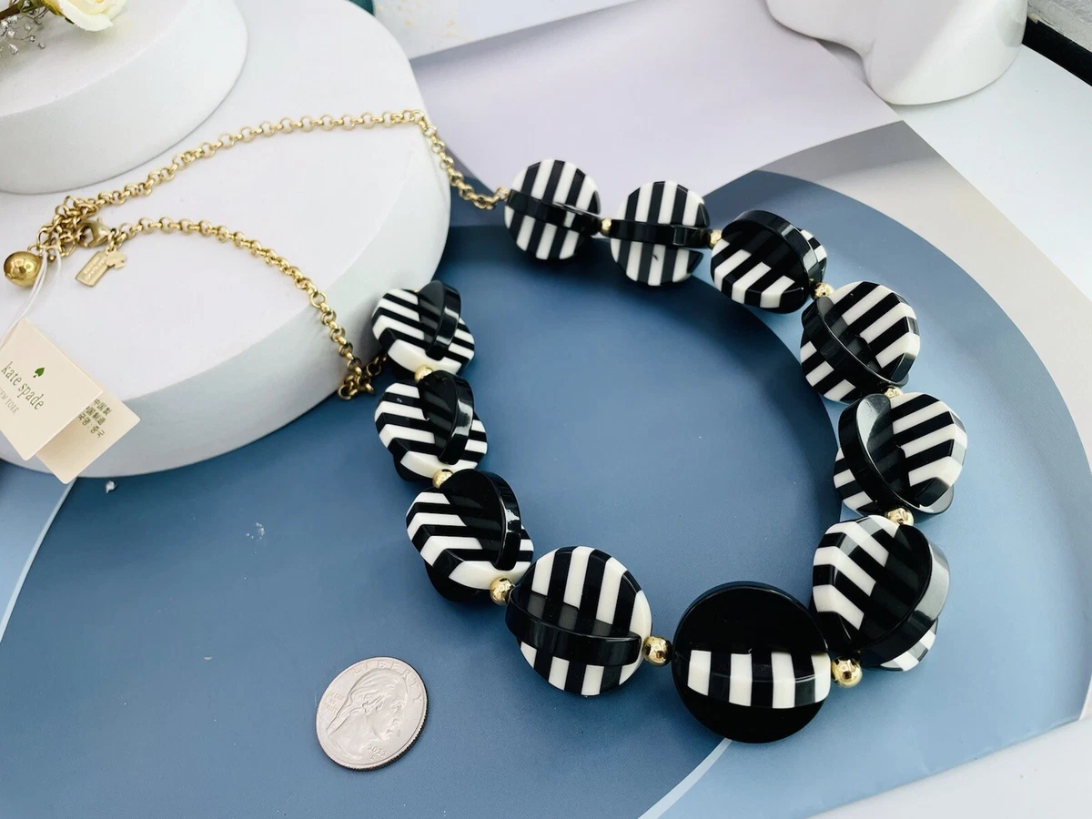 Kate spade hotsell black necklace