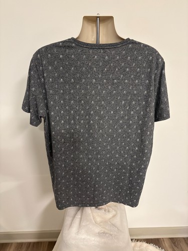 MOSSIMO SUPPLY CO MENS T SHIRT SIZE XXL DARK GRAY V NECK FRONT POCKET - Picture 2 of 3