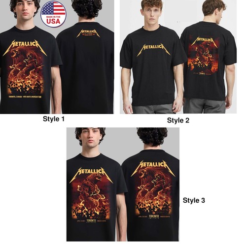 Metallica M72 North American TouToronto Ontario Canada On Apr 24 26 2025 shirt